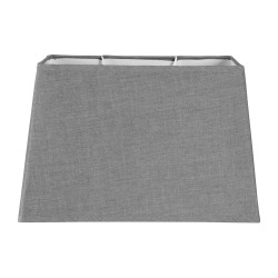 ABJ RECT E27 GRIS 30X14.5XH20