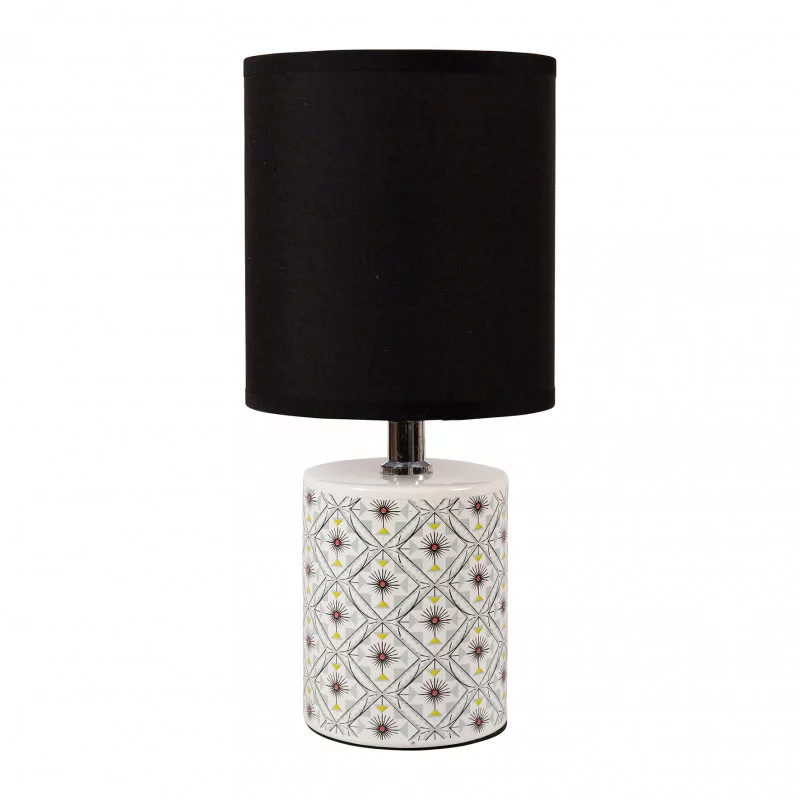 LAMPE CYLINDRIQUE CERAM.MOSAIQ
