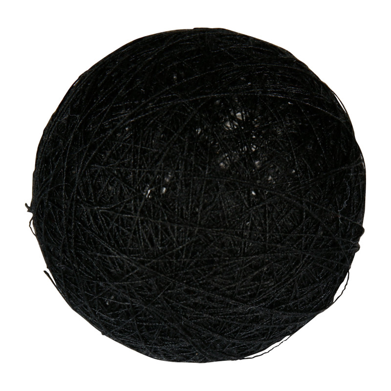 BOULE TISSU NOIR D6