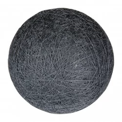 BOULE TISSU GRIS D6