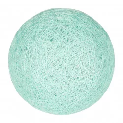 BOULE TISSU BLEU VERT D6