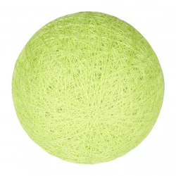 BOULE TISSU VERT ANIS D6