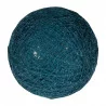BOULE TISSU BLEU PETROLE D6