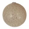 BOULE TISSU GRIS CHAUD CL.D6CM