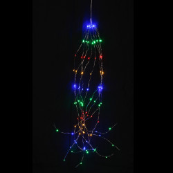 SPIRALE EXT 200 MINILEDS MULTICOLORE 2M