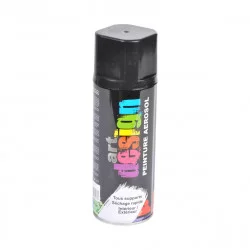 BOMBE PEINTURE NOIR MAT