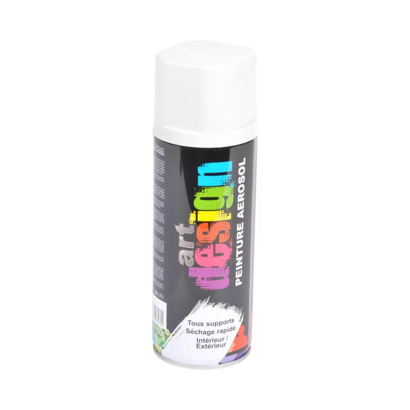 BOMBE PEINTURE BLANC MAT 400ml BOMBE PEINTURE BLANC MAT 400ml