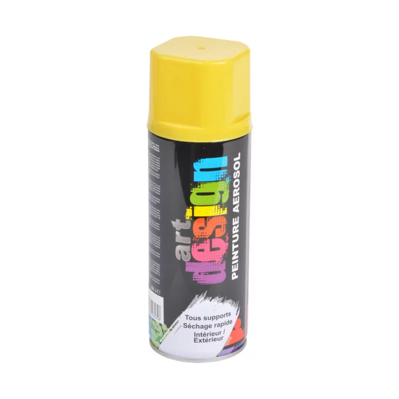 BOMBE PEINTURE JAUNE