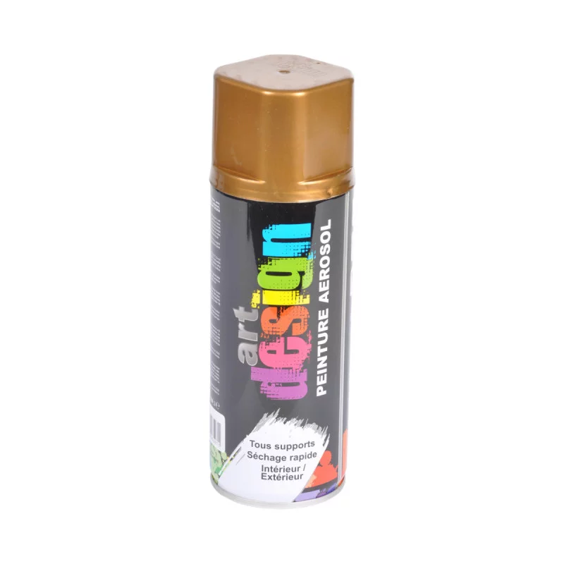 BOMBE PEINTURE OR