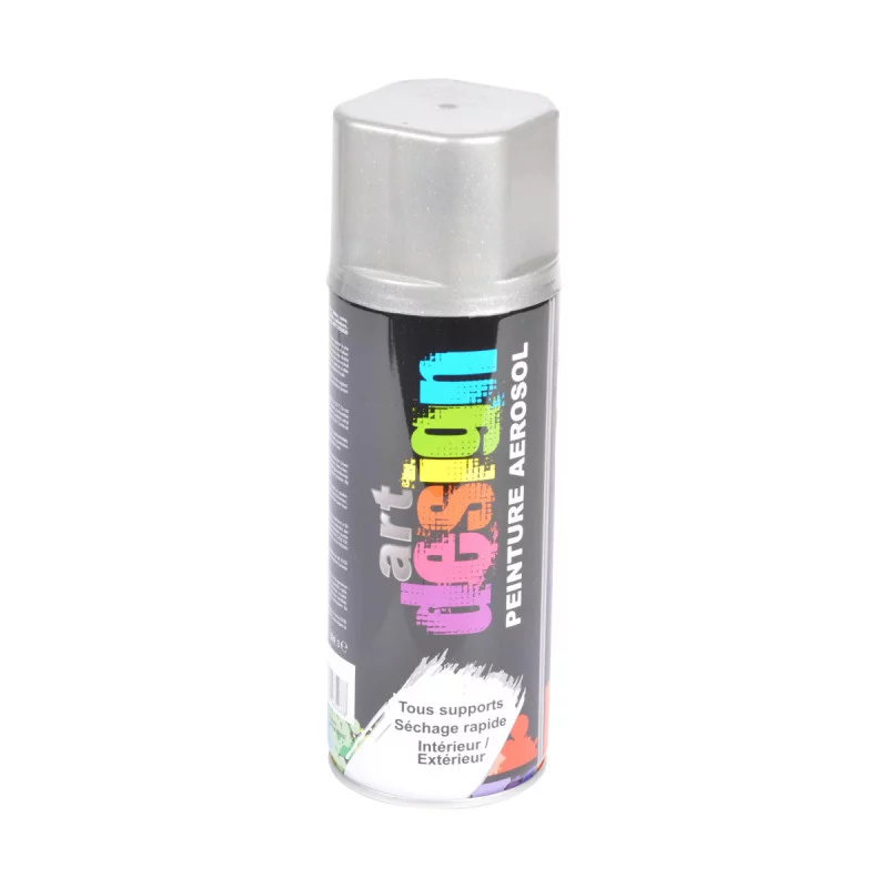 BOMBE PEINTURE ARGENT