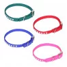 COLLIER NYLON CHAT STRASS