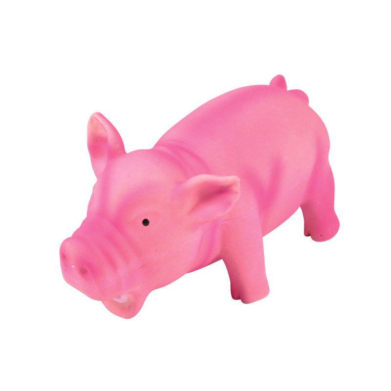 COCHON LATEX 15CM GROGNE