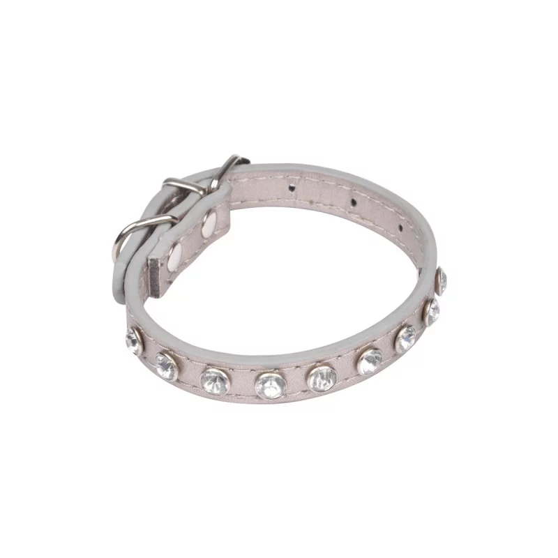 COLLIER CHARMS STRASS EN SIMILI CUI