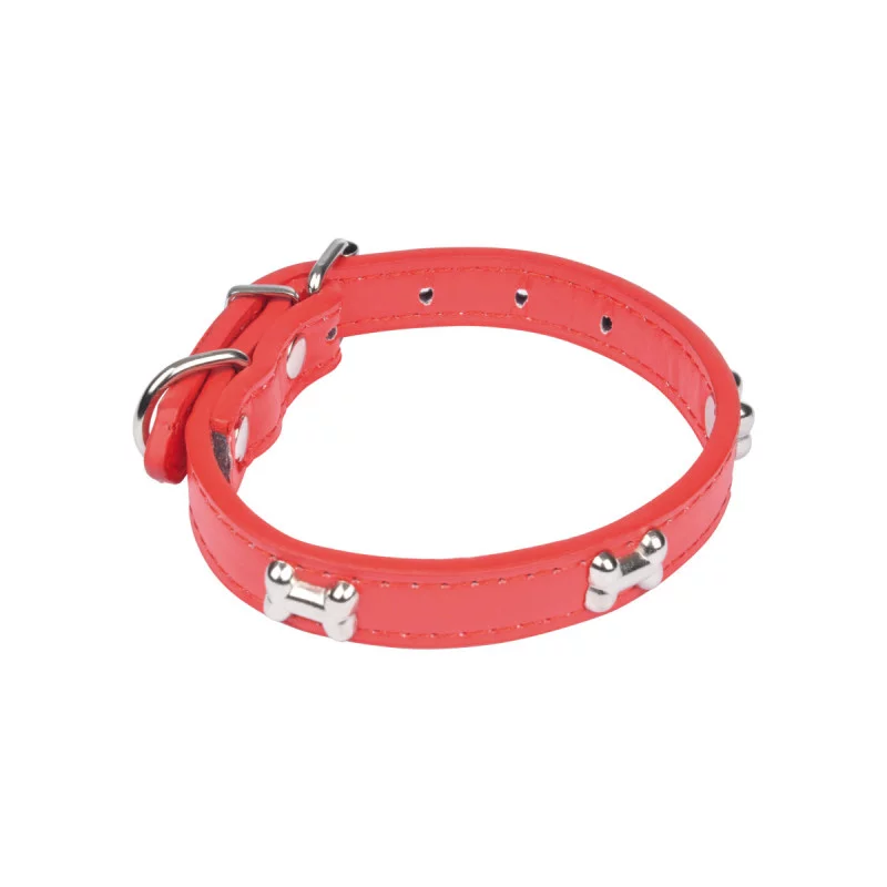 COLLIER CHARMS OS EN SIMILI CUIR 35