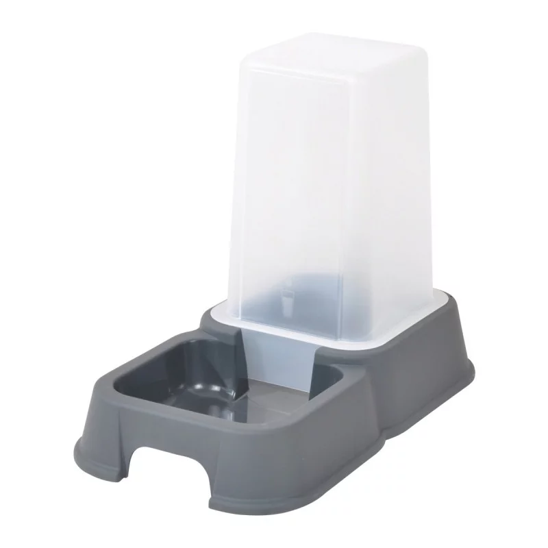 DISTRIB D'EAU + CROQUETTES PLASTIQU