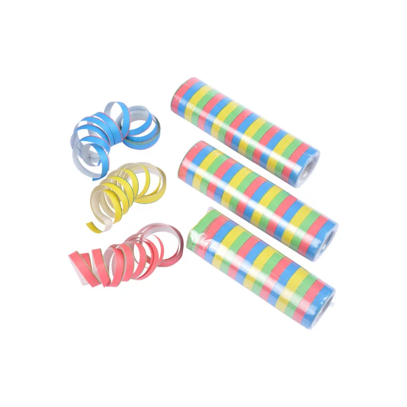 SET DE 3 ROULEAUX SERPENTINS 4m