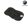 COUSSIN FLOC NOIR GRIS 53cm