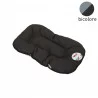 COUSSIN FLOC NOIR GRIS 61cm