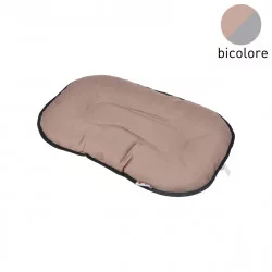 COUSSIN FLOC TAUPE GRIS 61CM