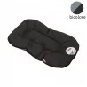 COUSSIN FLOC NOIR GRIS 77cm