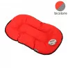 COUSSIN FLOC ROUGE GRIS 87cm