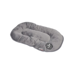 COUSSIN FLOCON 53CM PATCHY GRIS