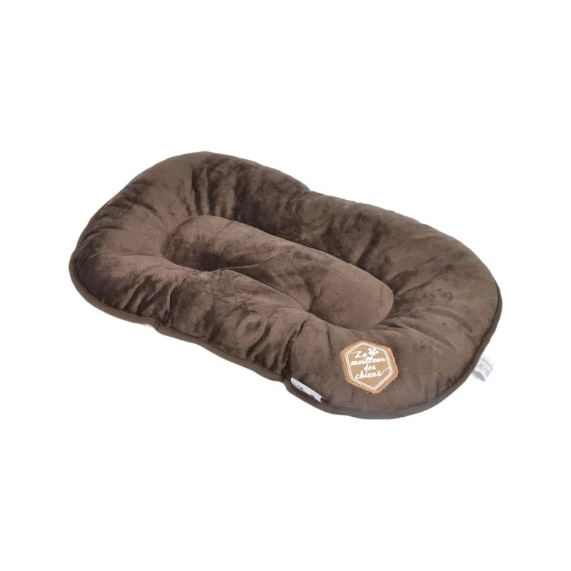 COUSSIN PATCHY CHOC TAUPE 61CM