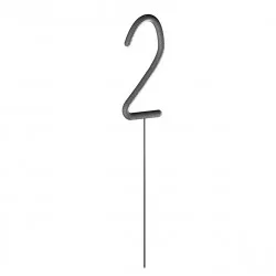 CIERGE MAGIQUE "2" 15.5CM