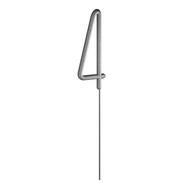 CIERGE MAGIQUE "4" 15.5CM