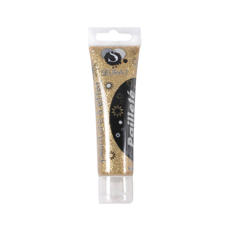 Tube de peinture or glitter 60ml Tube de peinture or glitter 60ml