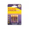 PILE LR3 / 4 KODAK XTRALIFE ALCALINE