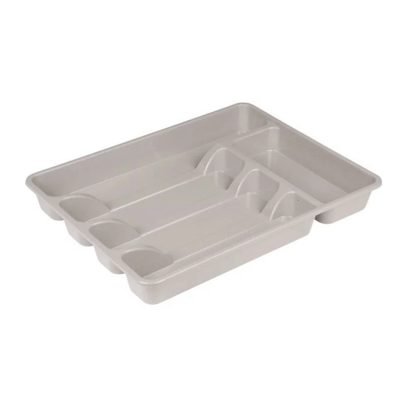 RANGE COUVERTS 34*26*H4CM - TAUPE