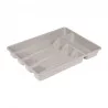 RANGE COUVERTS 34*26*H4CM - TAUPE