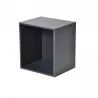 CUBE GRIS 1 NICHE H34.4XL34.4XP29.5CM
