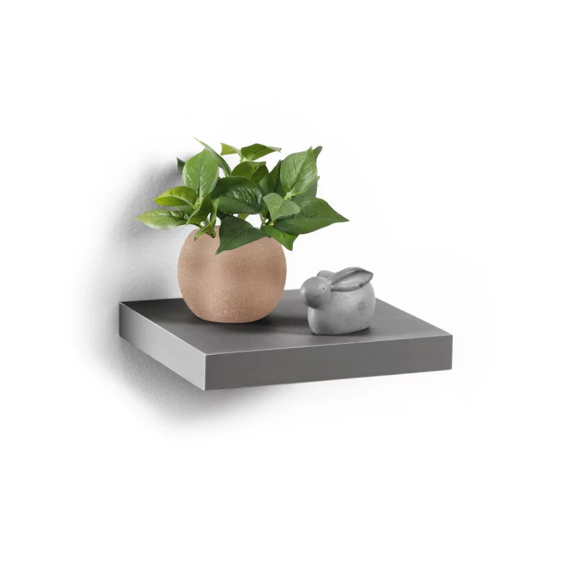 ETAGERE FLOT GRIS ANTHRACITE L25 22.8 3.