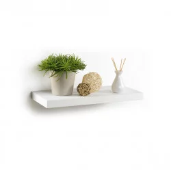 ETAGERE FLOT BLANCHE L50 22.8 3.4CM