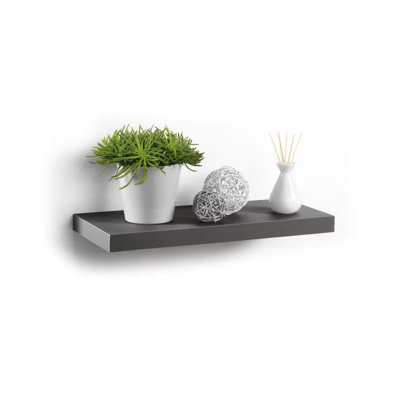 ETAGERE FLOT GRIS ANTHRACITE L50 22.8 3.