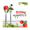 Serviettes Décoration Bon Appétit 3 Plis 33x33 cm