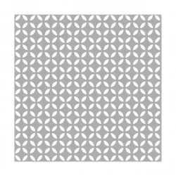 SERVIETTES DECO GEOMETRIQUE GRIS 3 PLIS