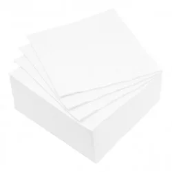SERVIETTES MICRO BLANC X40