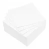 SERVIETTES MICRO BLANC X40