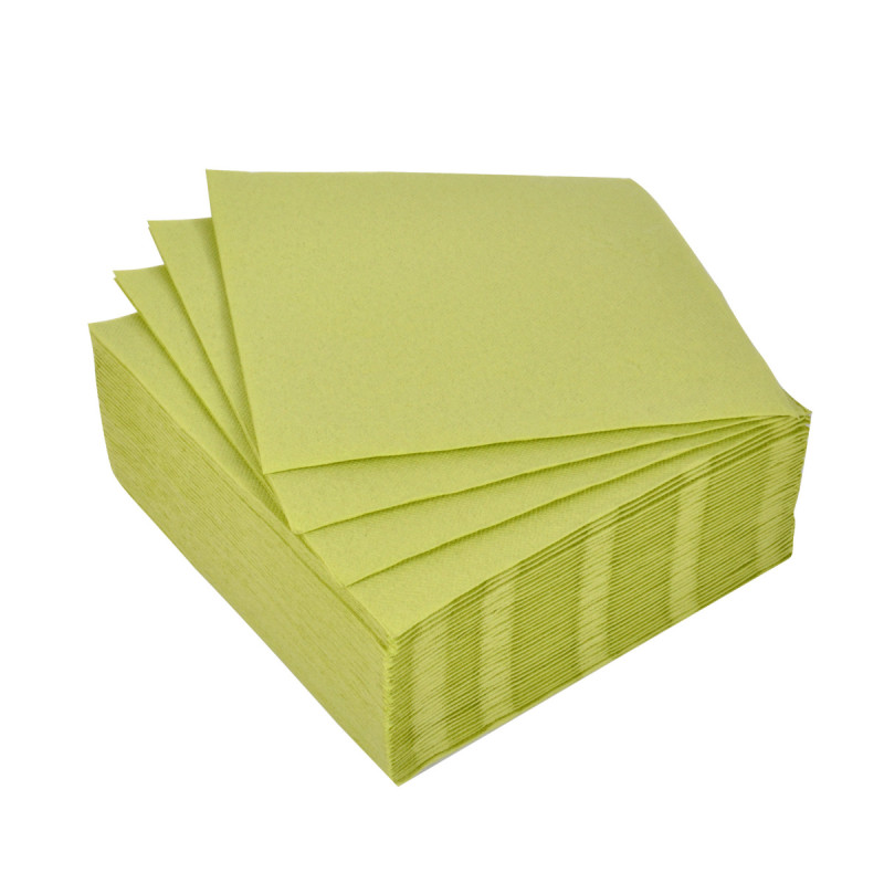SERVIETTES MICRO TILLEUL 38x38CM X40