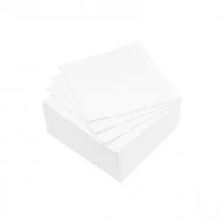SERVIETTES MICRO BLANC X40
