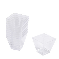 VERRINE "MINI APERITIF" CARRÉ - 6CL X25