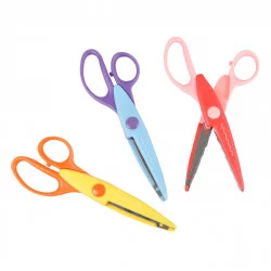 SET DE 3 CISEAUX ASSORTIS