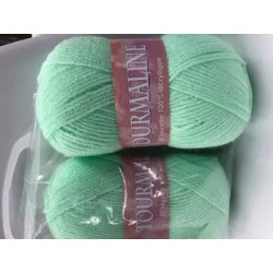 2 PELOTES 50GR TOURMALINE VERT D EAU
