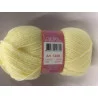 2 PELOTES 50GR TOURMALINE JAUNE PAILLE
