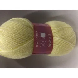 2 PELOTES 50GR TOURMALINE JAUNE PAILLE