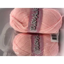 2 PELOTES 50GR TOURMALINE ROSE