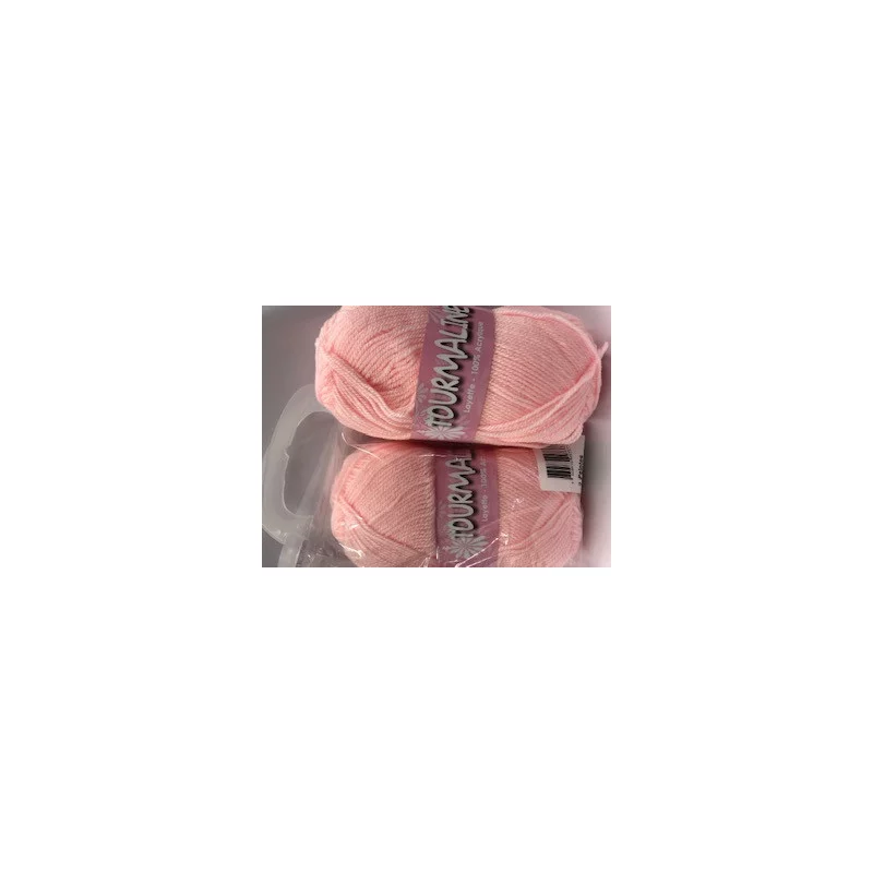 2 PELOTES 50GR TOURMALINE ROSE